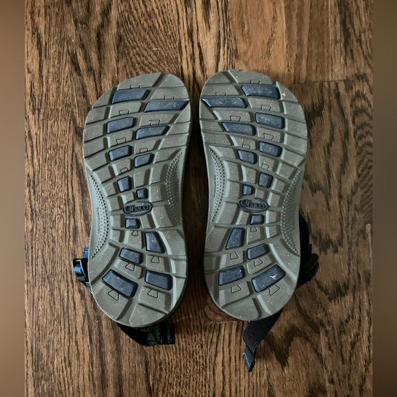 Chaco Blue Gray Black Womens Sandals Hiking Outdoor Womens Size 5 - Picture 5 of 5